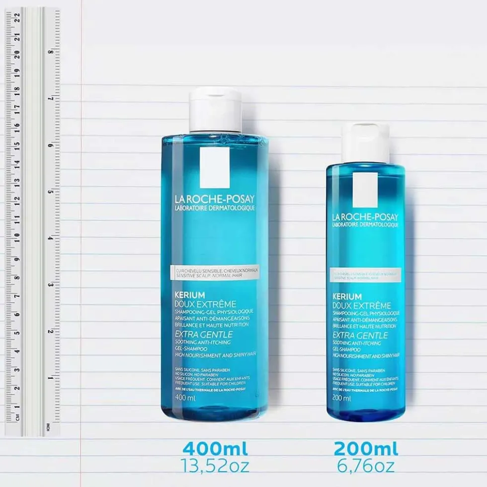 La Roche-Posay Kerium - Doux Shampoo Gel Lenitivo, 400ml