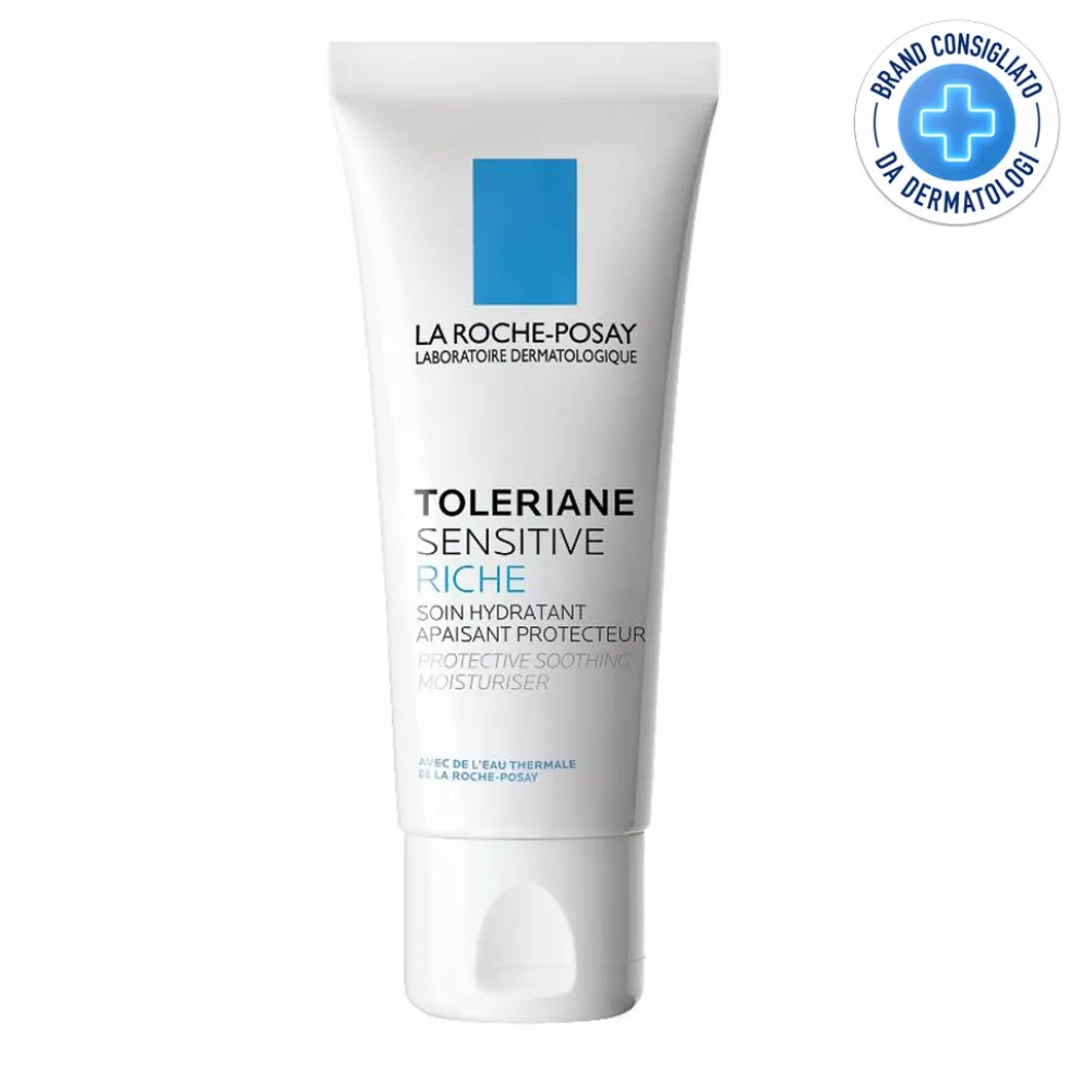 La Roche-Posay Toleriane - Sensitive Riche Idratante Lenitivo Protettivo, 40ml