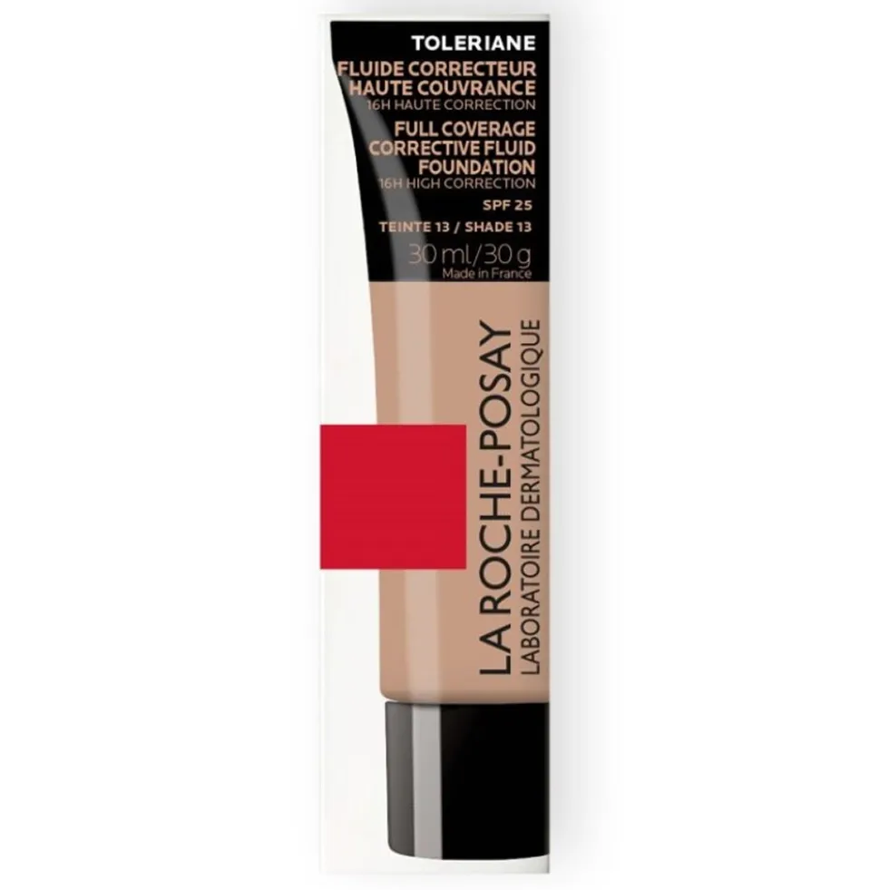 La Roche-Posay Toleriane Teint - Fondotinta Fluido Correttore 16H N. 13, 30ml