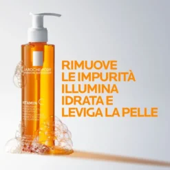 La Roche-Posay Vitamin C Detergente Viso Purificante Idratante e Levigante, 200ml
