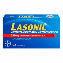 Lasonil Antidolorifico e Antinfiammatorio contro Dolore Muscolare e Articolare, 24 Compresse