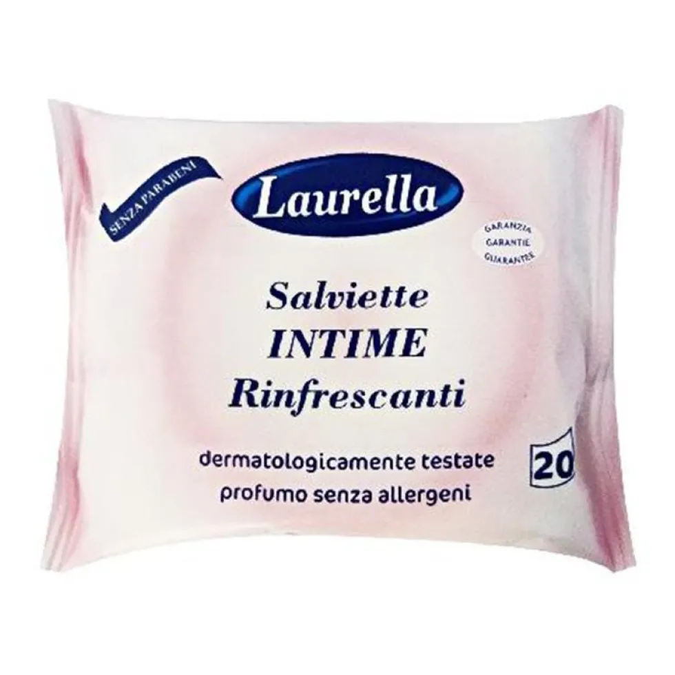 Laurella Salviettine Per L'Igiene Intima 20 Pezzi