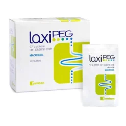 Laxipeg 9,7g Macrogol 4000 Trattamento Stitichezza Occasionale, 20 Bustine