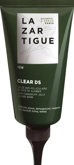 Lazartigue Clear DS - Gel Trattamento Antiforfora e Desquamazione Cuoio Capelluto Senza Risciacquo, 75ml