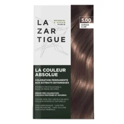 Lazartigue Colore Assoluto 5.00 Castano Chiaro - Colorazione permanente senza ammoniaca, 1 kit
