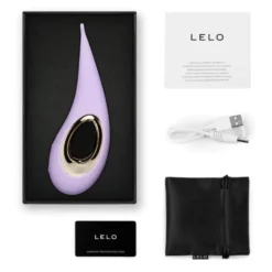 Lelo Dot Vibratore Clitorideo a punta Lilac, 1 pezzo