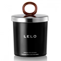 Lelo Flickering Touch Candela da Massaggio Vaniglia e Crema di Cacao, 150g