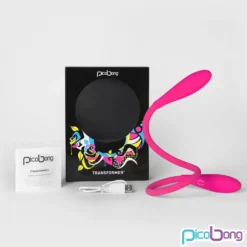 Lelo PicoBong - Transformer Cerise Doppio Dildo Vibrante, 1 pezzo