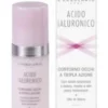 L'Erbolario Acido Ialuronico - Crema per il contorno occhi con tripla azione anti-età, 30 ml