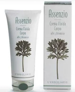 L'Erbolario Assenzio - Crema fluida per il corpo ad azione idratante, 200 ml