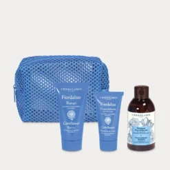 L'Erbolario Beauty Express Corpo e Capelli - Kit da viaggio Bagnogel 50ml + Crema Corpo 30ml + Shampoo 100ml