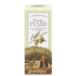 L'Erbolario Crema per le mani e le unghie - Crema nutriente e protettiva per mani secche, 75 ml