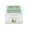 L'Erbolario Crema viso Ginkgo biloba e vite rossa - Crema anti-rossore per le pelli sensibili, 50 ml