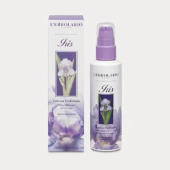 L'Erbolario Iris Carezza Profumata - Fluido vellutante per l'idratazione del corpo, 150 ml