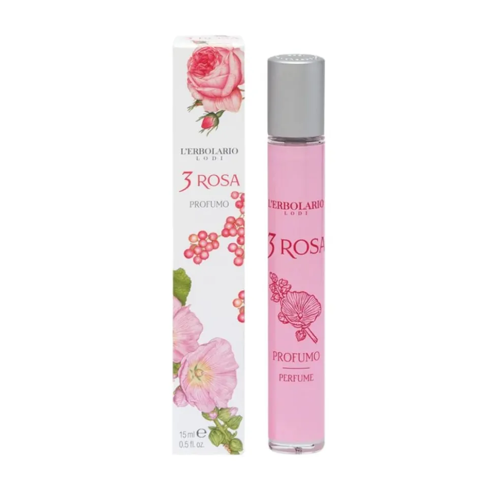 L'Erbolario 3 Rosa Profumo, 15ml