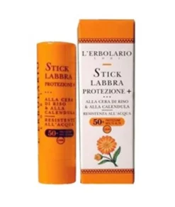 L'Erbolario Stick Labbra SPF50+ Calendula e Cera di Riso 4,5 ml