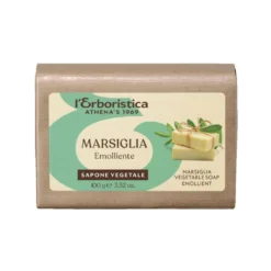 L'Erboristica Estratti Botanici - Marsiglia Sapone Vegetale Emolliente, 100g