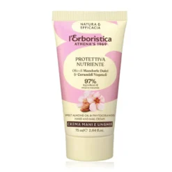 L'Erboristica Olio di Mandorle Dolci - Crema Mani e Unghie Nutriente e Riparatrice, 75ml