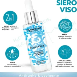 L'Erboristica Perliance - Siero Viso Antirughe Levigante Coenzima Q10 + Argireline, 30ml