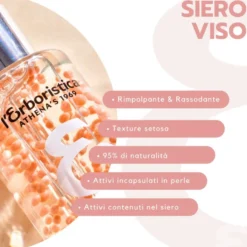 L'Erboristica Perliance - Siero Viso Rimpolpante Rassodante Niacinamide e Retinolo, 30ml