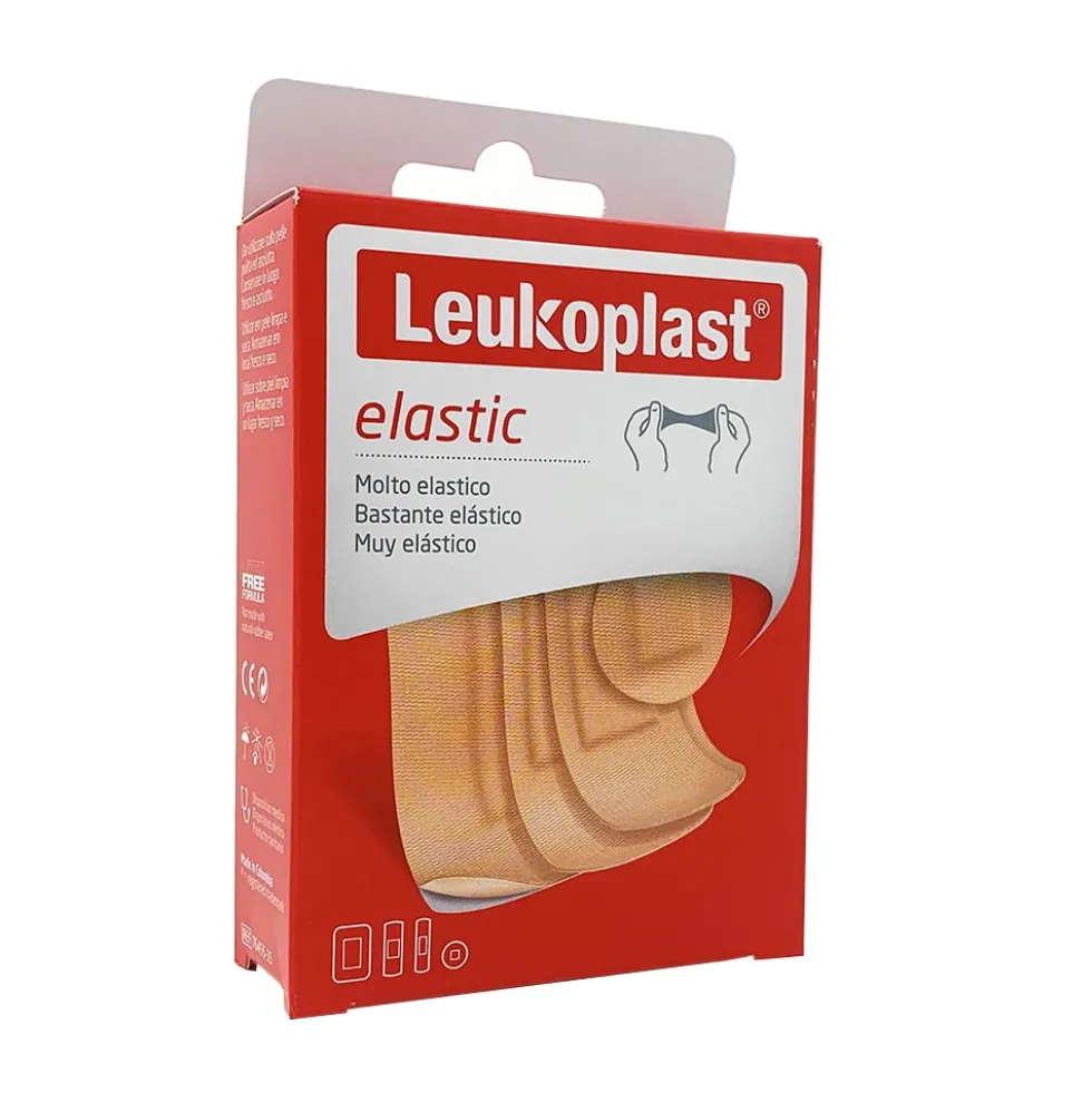 Leukoplast Elastic - Cerotto Elastico, 40 cerotti