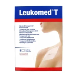 Leukoplast Leukomed - T Medicazione Adesiva Trasparente 8 x 10cm, 5medicazioni