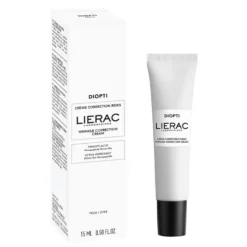 Lierac Diopti - Crema Occhi Correzione Rughe Riempie Leviga Distende, 15ml