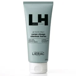Lierac Homme - Gel Doccia Multifunzione Viso Corpo Capelli e Barba, 200ml