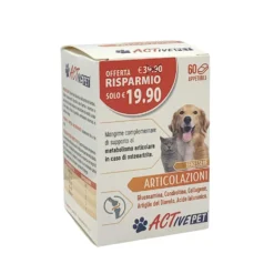 Linea Act ActivePet - Articolazioni Mangime Complementare Cani Gatti,60Compresse