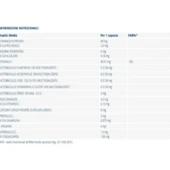 Linea Act Immuno Active Forte - Integratore alimentare per il sistema immunitario, 30 capsule