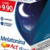 Linea ACT Melatonina ACT +3 Complex - Integratore riposo notturno, 120 compresse
