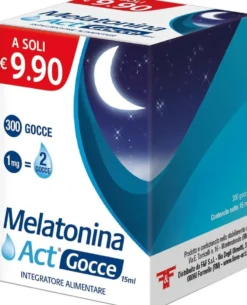 Linea ACT Melatonina ACT Gocce integratore riposo notturno, 15 ml