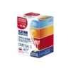 Linea Act Omega 3 Act - Integratore alimentare per la funzione cardiaca e cerebrale, 60 mini perle