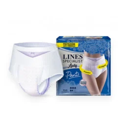 Lines Specialist - Pants Plus Mutandina Assorbente Taglia L, 7 mutantine