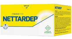 Logus Pharma Nettardep Integratore tonico per la stanchezza e lo stress, 20 flaconcini da 10 ml