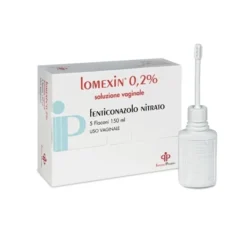 Lomexin 0,2% Soluzione Vaginale 5 Flaconi 150 Ml