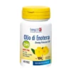 LongLife Olio di Enotera Bio - Integratore alimentare per il trofismo della pelle, 60 perle