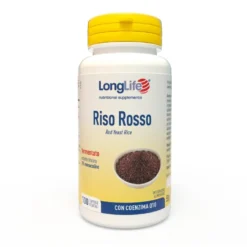 LongLife Riso Rosso - Integratore per il controllo del colesterolo, 100 capsule vegetali