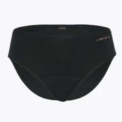 Lovable Slip Assorbente Nero - Intimo lavabile per la protezione quotidiana, 1 slip taglia L