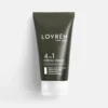 Lovrén Crema Uomo 4 in 1 - Crema multiuso per il viso e la barba idratante e lenitiva, 50 ml