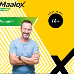 Maalox Nausea Adulti 5mg Metoclopramide Cloridrato, 20 Compresse Effervescenti