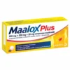 Maalox Plus Trattamento Acidità Gastrica e Gonfiore, 30 Compresse Masticabili