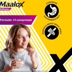 Maalox Reflusso 20mg Pantoprazolo, 14 Compresse Gastroresistenti
