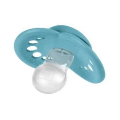 Mam Winter Edition Original Succhietto in Silicone 6+ Mesi colori Blu e Celeste, 2 succhietti