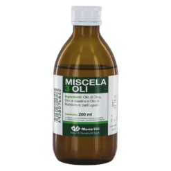 Marco Viti Miscela 3 oli - Olio emolliente e idratante per la pelle secca, flacone da 200 ml