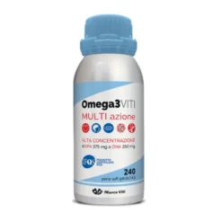 Marco Viti Omega3 - Viti Multi Azione Integratore Alimentare, 240 Perle Softgel
