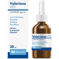 Marco Viti Valeriana Viti Complex - Integratore in gocce per il rilassamento e il sonno, 30 ml