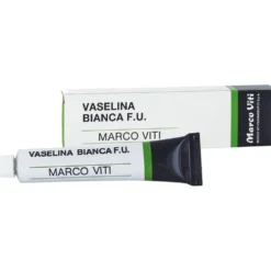 Marco Viti Vaselina Bianca F.U. - Unguento emolliente e lenitivo per la pelle secca, 30 g