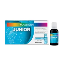 Massigen Junior - Integratore multivitaminico per la crescita, 10 flaconcini da 25 ml