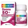 Massigen Multivitaminico Donna 50+ - Integratore multivitaminico con vitamina D, 30 compresse